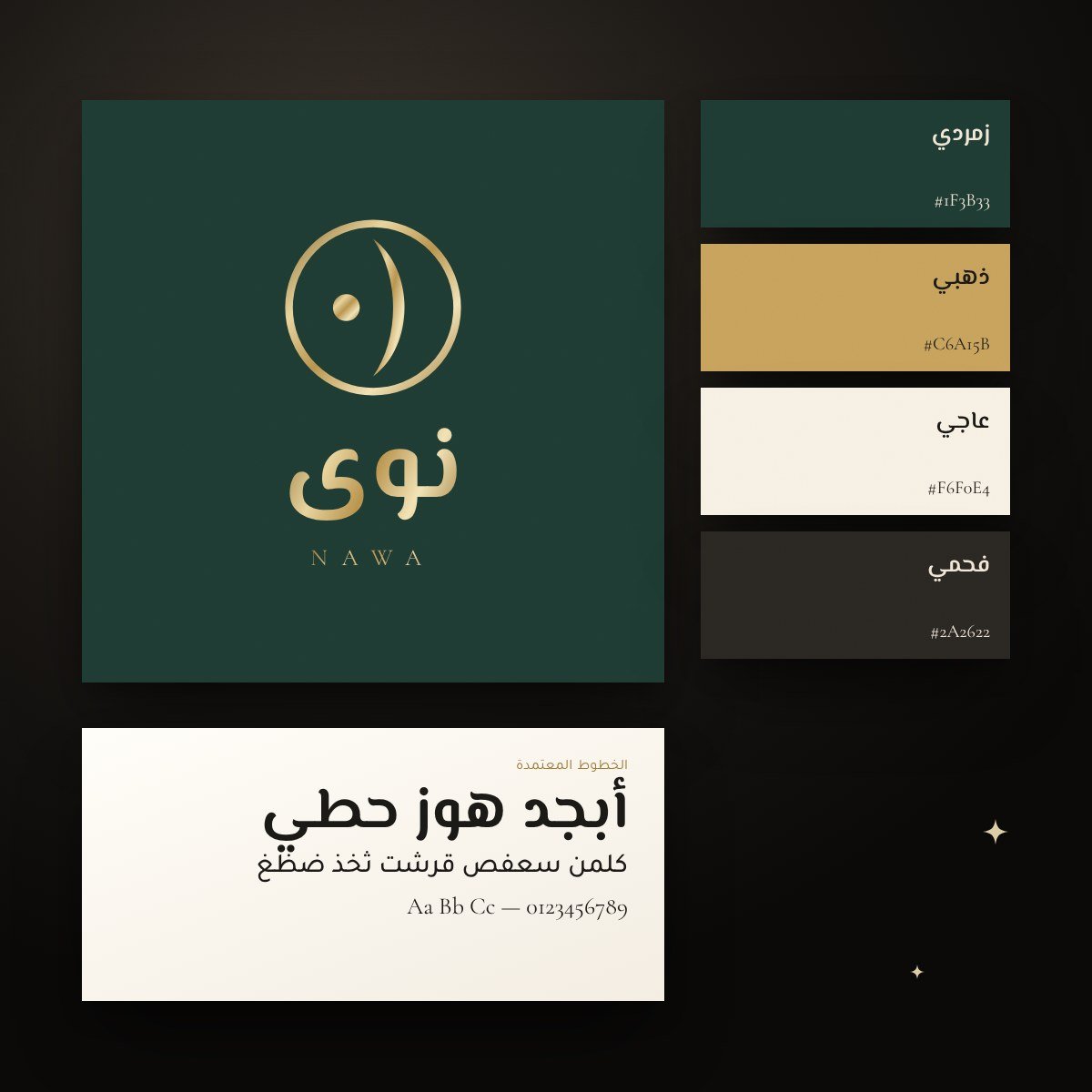 باقة الهوية البصرية الملكية